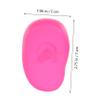 HAKIDZEL 3pairs Silicone Ear Covers for Hair Dyeing Ear Protectors for Hairdressing and Perming Fit Safe and Convenient Black Purple view 2