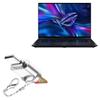 BoxWave Adapter Compatible with ASUS ROG Flow X16 (2023) - Micro SD Card miniReader, USB Type-C OTG Reader USB3.0 Adapter Keychain - Metallic Silver view 1