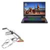 BoxWave Adapter Compatible with Acer Nitro 5 (AN515-58-552Y) - Micro SD Card miniReader, USB Type-C OTG Reader USB3.0 Adapter Keychain - Metallic Silver view 1