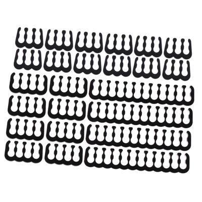 jojofuny 24pcs Cable Manager for Pc Power Cords Pin Motherboard Organizer Gpu Combs Prevents Twisting for and