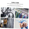 jojofuny 24pcs Cable Manager for Pc Power Cords Pin Motherboard Organizer Gpu Combs Prevents Twisting for and view 2