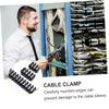 jojofuny 24pcs Cable Manager for Pc Power Cords Pin Motherboard Organizer Gpu Combs Prevents Twisting for and view 4