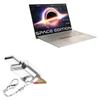 BoxWave Adapter Compatible with ASUS Zenbook 14X OLED Space Edition (UX5401) - Micro SD Card miniReader, USB Type-C OTG Reader USB3.0 Adapter Keychain - Metallic Silver view 1