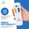 Flipper Big Button Universal TV Remote for Seniors, Dementia - Works Both TV Only or TV & Cable (STB) Set Up - Favorites, IR Devices Spectrum, Xfinity, Samsung, Vizio, LG [Does not Work Streaming] view 4