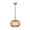 SteFik Glass Pendant Light Post-Modern Bedroom Single-Headed Chandelier, Engraved Glass Ceiling Hanging Lamp - Light Luxury Dining Room Bar Lamps Interesting Life,Pendant view 1