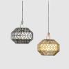 SteFik Glass Pendant Light Post-Modern Bedroom Single-Headed Chandelier, Engraved Glass Ceiling Hanging Lamp - Light Luxury Dining Room Bar Lamps Interesting Life,Pendant view 3