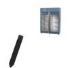 BoxWave Stylus Pouch Compatible with Helmer D7 - Stylus PortaPouch, Pen Stylii Holder Carrier Portable Self-Adhesive - Jet Black view 1