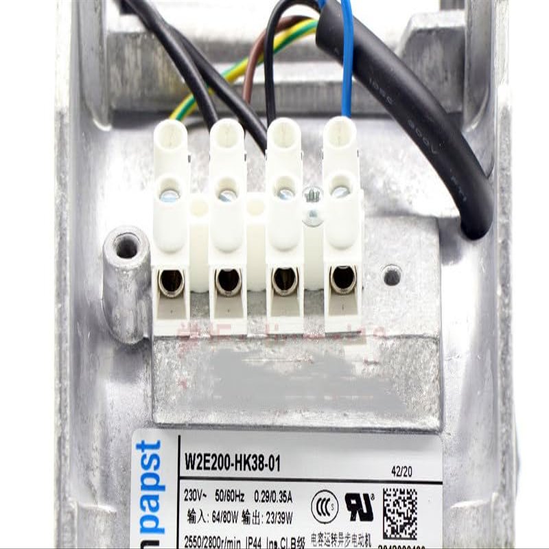 1 PCS W2E200-HK38-01 230VAC Fan W2E200-HK38-01 230VAC 64W 0.35A Cabinet Cooling Fan