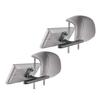 Car Headrest Mount Holders for Dual Screen Portable DVD Player, Twin Car DVD Player Headrest Mounts for WONNIE/Sylvania/NAVISKAUTO Portable DVD Player, 2 Sets Seat Headrest Brackets view 2
