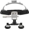2.5X 420MM Binocular Magnifier Loupes Optical Glasses,Adjustable Headband Magnifying Glass DY-107 (Black) view 1