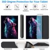 BREIDMKFM Keyboard Case for Kindle Fire HD 10 & 10 Plus Tablet (13th/11th Gen, 2023/2021 Release) 10.1", Smart Tablet Cover with Detachable Wireless Bluetooth Keyboard, Howling Wolf view 3
