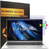 2-Pack Anti Blue Light Screen Protector for Lenovo HP Dell Acer Asus Samsung etc All 14" Laptops with 16:9 Aspect, 14" Laptop Monitor Blue Light Glare UV Block Filter Shield Cover Eye Protection Film view 1
