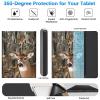 BREIDMKFM Keyboard Case for Kindle Fire HD 10 & 10 Plus Tablet (13th/11th Gen, 2023/2021 Release) 10.1", Smart Tablet Cover with Detachable Wireless Bluetooth Keyboard, Forest Deer view 3