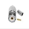 BJDZ 50Ohm 4Pcs UHF PL259 SO239 Female Straight Crimp Mount for Radio Coax LMR195 RG223 RG58 RG400 Connector for Walkie-Talkie System, 4G/5G Antenna, Drone of romote, view 2