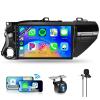8Core 2+64G Car Radio for Toyota Hilux 2015-2020 Wireless Carplay Android Auto,10.1" 1280 * 720P IPS Touch Screen, Android Car Stereo for Hilux/GPS/WiFi/32EQ DSP Audio/Bluetooth/SWC/Backup Camera view 1