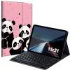 BREIDMKFM Keyboard Case for Kindle Fire Max 11 Case (13th Generation, 2023 Release) 11", Fire Max 11 2023 Tablet Cover with Detachable Wireless Bluetooth Keyboard, Pink Cute Pandas view 1