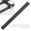 15mm Carbon Fiber Tube Rod, Lightweight Camera Photo Extension Rods Compatible with 15mm Rod Rail Support System, Follow Focus, Matte Box(20cm-Black) view 3