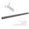 15mm Carbon Fiber Tube Rod, Lightweight Camera Photo Extension Rods Compatible with 15mm Rod Rail Support System, Follow Focus, Matte Box(40cm-Black) view 2