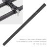 15mm Carbon Fiber Tube Rod, Lightweight Camera Photo Extension Rods Compatible with 15mm Rod Rail Support System, Follow Focus, Matte Box(40cm-Black) view 3