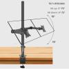 (80cm) DL-T902-280II Full Motion Dual Monitor Desktop Stand Holder 10"-27" Clamp Grommet Hole Base PC Mount Foldable Arm 12kg (Color : DL-T902-280) view 3