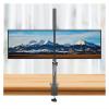 (80cm) DL-T902-280II Full Motion Dual Monitor Desktop Stand Holder 10"-27" Clamp Grommet Hole Base PC Mount Foldable Arm 12kg (Color : DL-T902-280) view 4