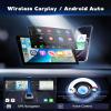 [4G+64G] Car Stereo for Honda Odyssey 2005-2010 Wireless Carplay Android Auto,10.1" in-Cell HD Touch Screen Radio, Android/GPS/WiFi/EQ DSP/UI/Bluetooth5.0/SWC/Backup Camera view 3