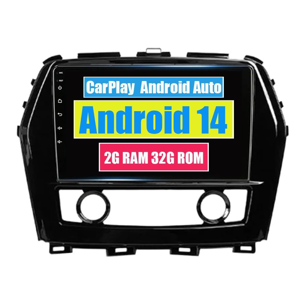 RoverOne Car GPS for Nissan Maxima A36 2015-2020 with CarPlay Android Auto Multimedia Player Navigation Stereo Bluetooth WiFi