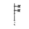 400mm DL-T901-240 Desktop Stand Full Motion 360 Degree Steel Monitor Holder 10"-27" Clamp Base Monitor Mount Arm Load 15kg (Color : Separate arm Grommet) view 1