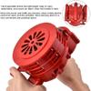 XLTEAM Hand Crank Siren Horn, 110db Portable Manual Operated Air Raid Siren, Hand Crank No Power Alarm, for Emergency Situations, Factories Schools, Fire Alarm, Tornado Air Raid view 4