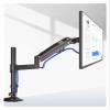 H100 Gas Spring 22-35" LCD LED Monitor Holder Arm Full Motion Desktop Monitor TV Mount Bracket Load 2-12 Kgs (Color : H100) view 3