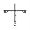 (40cm) DL-T902-240II Full Motion Dual Monitor Desktop Stand Holder 10"-27" Clamp Grommet Hole Base PC Mount Foldable Arm 12kg (Color : DL-T902-240-G) view 1