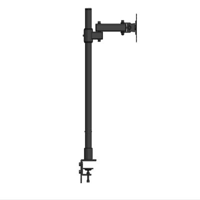 DL-T801L 10-27" Steel 60cm High Single Tv Desktop Stand LCD Table Mount Bracket Holder for 10"-27" VESA100X100 75X75 9.9kg (Color : LCD-T801L)