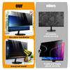 JQZWXX Desktop Computer Privacy Protective Film 24-32in Magnetic Privacy Screen Can Be Hung Removable Privacy Screen Protect Information HD Eye Protection Anti-Glare and Anti-Blue Light,27in 612.6*356 view 4