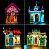 BrickBling LED Light Kit Compatible with Lego Princess Market Adventure (No Model), Creative Lighting Compatible with Lego 43246, A Great Gift for Girls view 4