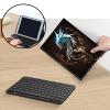 AIRWEE Case for Amazon Fire HD 10 & 10 Plus Tablet (13th/11th Generation, 2023/2021 Release) 10.1" with Keyboard, PU Leather Multiple-Angles Keyboard Case for Amazon Fire Tablet 10, Cool Dragon view 3