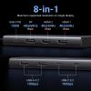 UGREEN 8 in 1 USB C Docking Station with Dual Monitor, 4K Triple Display USBC Hub with 2 HDMI, DP, 2 USB A&C 3.2 Ports, 100W PD, USB-C Dock Compatible for MacBook, Dell, HP, Lenovo, Surface etc view 2