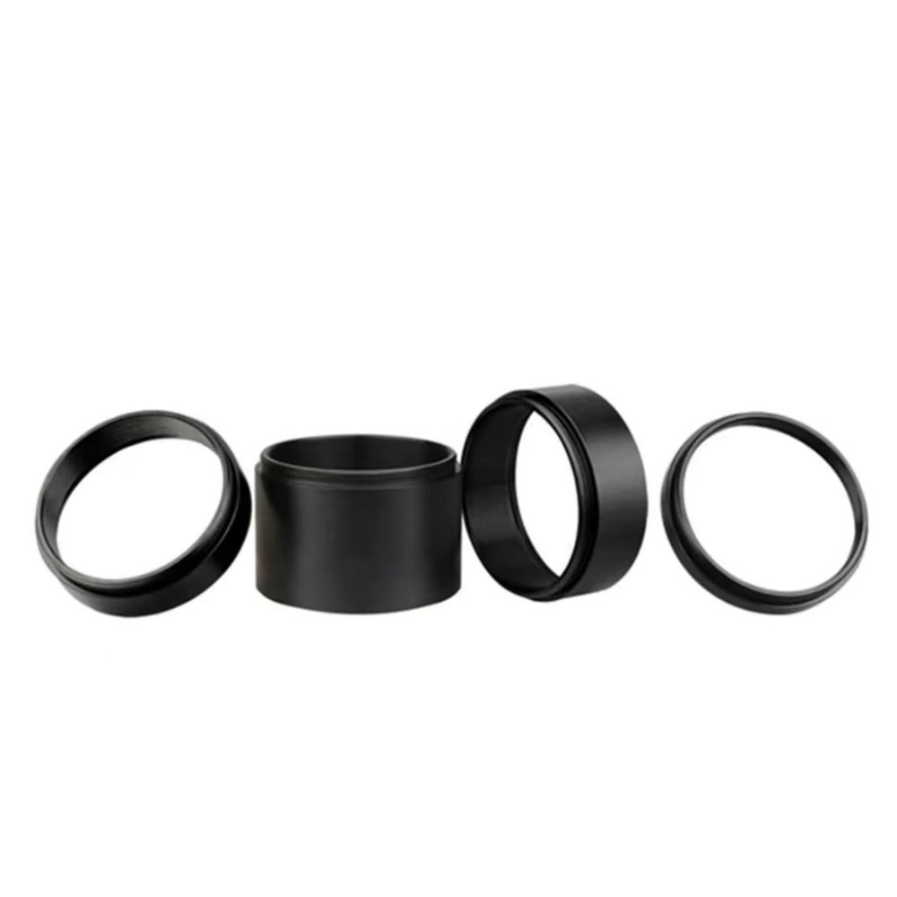 AMNOUR 2 inch M48 Extension Tube kit 5/10/15/30 mm M48x0.75 on Both Sides Suitable for Astronomy Professional Telescope Astrophotography