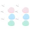 jojofuny 6pcs Screen Cleaning Cloths for Phones Lenses and Glasses Soft Microfiber for Cleaning Portable Design Heart-Shaped Colors view 1