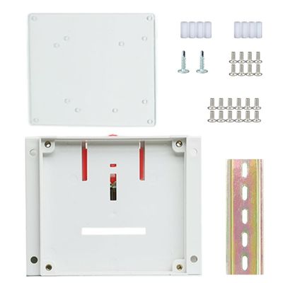 DWWTKL DIN Rail Mount Bracket for Arduino Uno and Raspberry Pi A+ B+ 2B 3B 3B+ 4B Zero Esp32 Wemos d1 r32 Mega Mkr Beagle Bone (Mount Bracket)