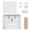 DWWTKL DIN Rail Mount Bracket for Arduino Uno and Raspberry Pi A+ B+ 2B 3B 3B+ 4B Zero Esp32 Wemos d1 r32 Mega Mkr Beagle Bone (Mount Bracket) view 1