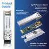 4Pcs 25G SFP28 Single Mode Fiber Module Network Transceiver, LR SM1310nm 10km, Duplex LC for Data Center Switch, Router, Firewall, Server etc., view 3