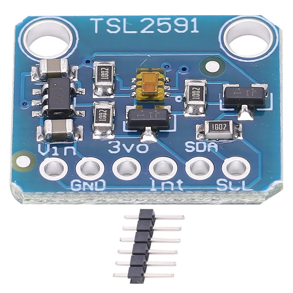 NDNCZDHC TSL2591 High Dynamic Digital Light Sensor I2C with Infrared and Full Spectrum Diodes 3.35V
