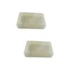 jojofuny 2pcs Shockproof -Static Hard Drive Storage Box Grey Case for External Hard Drive Convenient Labeling for Easy Identification view 1