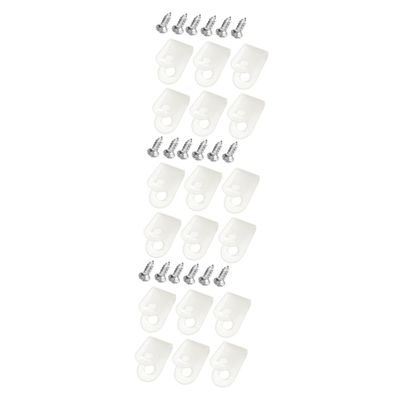 Hemoton 300pcs Electrical Clamps Cable Tacks r Clip for Wire Cable Clamp Organizing Buckle Wire