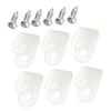 Hemoton 300pcs Electrical Clamps Cable Tacks r Clip for Wire Cable Clamp Organizing Buckle Wire view 3