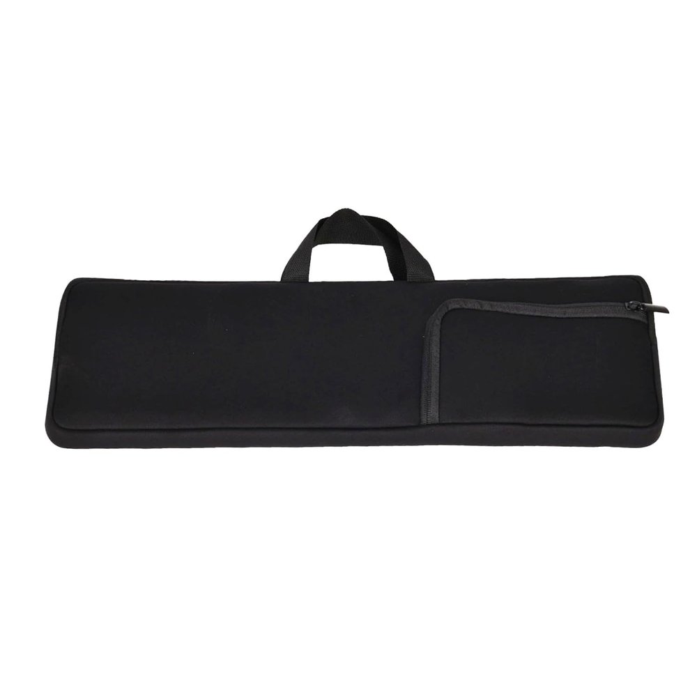 NUENSS-ROR Keyboard Sleeve Case for Lovaky 2.4G Full-Sized Ergonomic Wireless Keyboard and Mouse Soft Neoprene Keyboard Sleeve with Mouse Storage Pouch (Black)