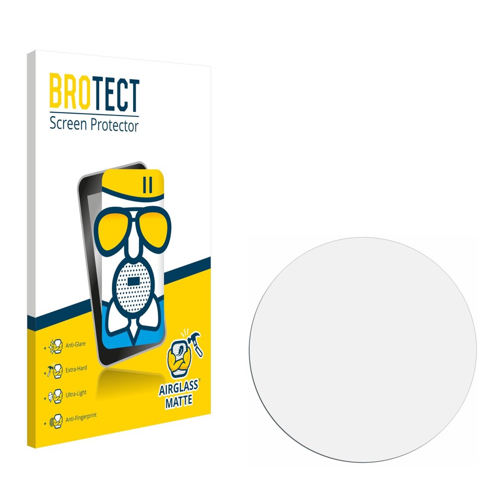 BROTECT Anti-Glare Glass Screen Protector Matte Compatible with Fossibot W101 - Anti-Scratch 9H Protection Film