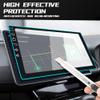 Lecctso Car Navigation Screen Protector, Car Screen Tempered Glass Protector, Car Touchscreen Protector, Car Interior Accessories Universal for Most Cars (black edge HD, 10.1inches) view 3