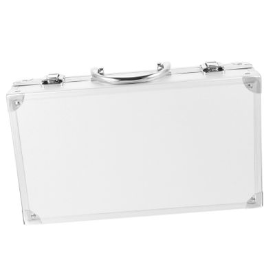 Veemoon Aluminum Alloy Tool Box Capacity Multi-purpose Storage Case for Medicine Portable Design Secure Clasp for Home and Travel Use