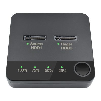 CHICHIYANG M.2 SATA Docking Station Type C to SATA SSD External Hard Drive Enclosure,Support Offline Clone Duplicator (NVME NOT Supported)